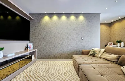 Apartamento mobiliado com 3 quartos e 2 vagas em Meia Praia  - Itapema SC