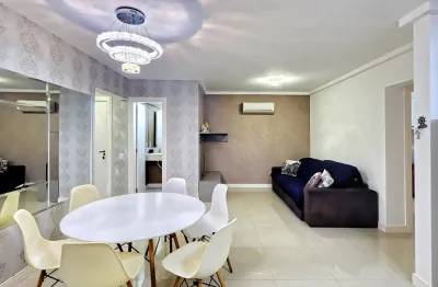 Apartamento mobiliado a venda com 2 suítes e 1 vagas próximo ao Balneário Shopping.