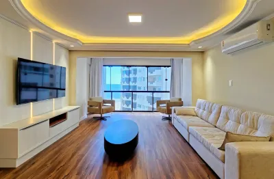 Apartamento reformado e mobiliado no edifício chapelco, quadra mar em balneário camboriú sc.