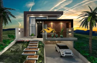 Projeto e lote casa térrea moderna em condomínio fechado – alto padrão....