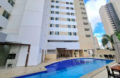 Apartamento com 58m2, 2 quartos, 1 suíte, wc social, varanda e 2 vagas no parque del  sol