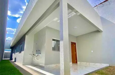 Casa 3 quartos para venda no setor garavelo - aparecida de goiânia     3 quartos (1 suíte) | banheiro social | sala de estar | cozinha funcional | área de serviço | área gourmet com churrasqueira | ga