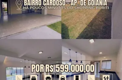 Casa com 3 quartos à venda na Rua Araguari, 1, Cardoso, Aparecida de Goiânia