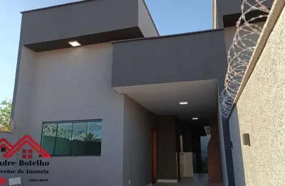 Casa para venda em aparecida de goiânia, jardim miramar, 3 dormitórios, 1 suíte, 2 banheiros, 2 vagas