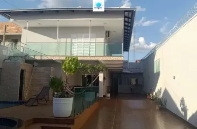 Sobrado de alto padrão com piscina e sauna – setor parque tremendão | goiânia/go