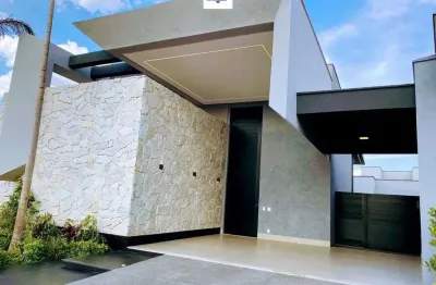 Casa nova térrea mobiliada – condomínio portal do sol green golf | goiânia/go