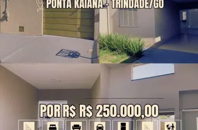 Casa com 2 quartos à venda na Alameda das Gardênias, 1, Setor Ponta Kayana, Trindade