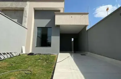 Casa para venda em aparecida de goiânia, residencial solar central park, 3 dormitórios, 1 suíte, 2 banheiros, 2 vagas