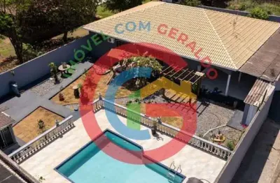 Casa térrea mobiliada com lazer completo – chácaras são pedro, aparecida de goiânia/go