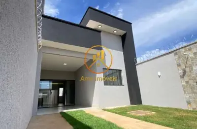 Casa com 3 quartos à venda na Rua Guapó, 1, Residencial Santa Fé I, Goiânia