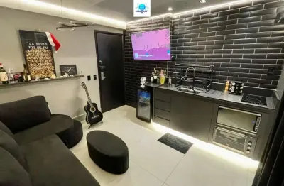 Apartamento 1 suíte – crystal place | 33m² | porteira fechada | ao lado do parque areião