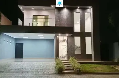 Sobrado de alto padrão | condomínio residencial gaudí - anápolis/go