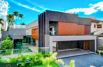 Casa com 5 quartos à venda na Avenida Deputado Jamel Cecílio, 23, Alphaville Flamboyant Residencial dos Ipês, Goiânia