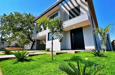 Sobrado 4 Suítes, 322 m² c/ Lazer à Venda no Condomínio Mirante do Lago