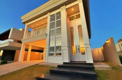 Sobrado 4 suítes, 334 m² c/ lazer à venda no condomínio alphaville