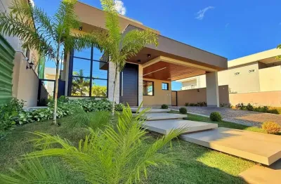 Casa 4 suítes, 213 m² semi mobiliada à venda no condomínio alphaville palmas