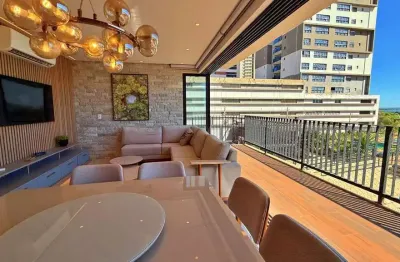 Apartamento 3 suítes, 123 m² à venda mobiliado no terraço urban
