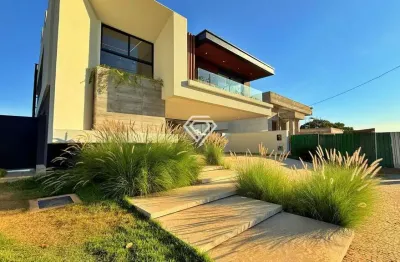 Sobrado 4 suítes, 350 m² c/ lazer à venda no condominio caribe golf