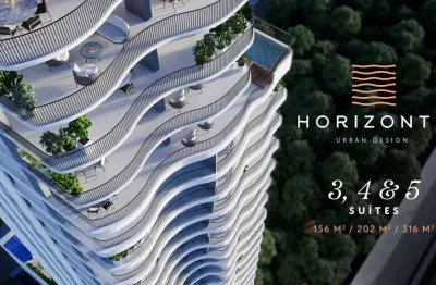 Penthouse 5 Suítes, 316 m² à Venda na Orla da Graciosa - Horizonte Urban Design