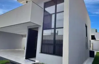 Casa no jardins do lago 180m² 3 suítes master com closet piscina aquecida e área gourmet