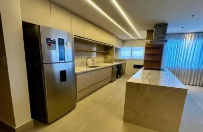 2075 -Apartamento com 3 suítes, lavabo, mobiliado, 97m² por R$ 1.260.000,00 no  Setor Bueno, Goiâni