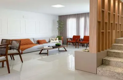 989 - Sobrado com 3 suítes plenas, lavabo, 2 vagas de garagens, à venda 136m² por R$ 823.500,00, Ja