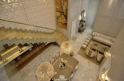 3057 - Sobrado com 5 suítes, lavabo, 4 vagas de garagem, área de lazer, à venda 681,80m² por R$  6.