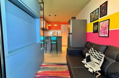 Flat Mobiliado e Decorado, 39 m² no Jardim Goiás - Brookfield Towers