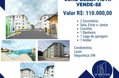 Vendo apartamento no condominio bella vista - santa etelvina