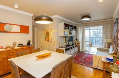 Apartamento à venda no alto da boa vista com 115 m², 3 quartos e 2 vagas. andar alto e lazer completo.