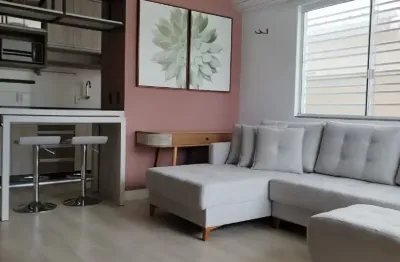 Apartamento 2 dormitórios sendo uma suíte - térreo com móveis planejados no nova palhoça