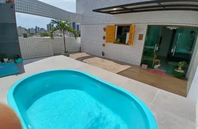 Cobertura linear no aeroclube • 112m² • piscina privativa • 50m do parque parahyba iv