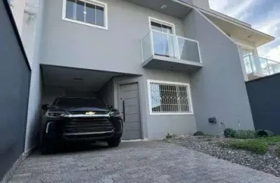 Sobrado para venda possui 100 metros quadrados com 3 quartos em floresta - joinville - sc