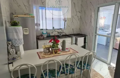 Casa em peruíbe, balneário três marias, com 5 quartos, 124,47m²