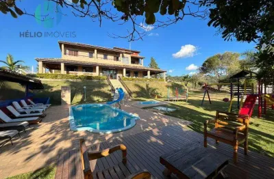 Chácara para temporada em guararema, ajuda, 8 dormitórios, 6 suítes, 7 banheiros, 10 vagas