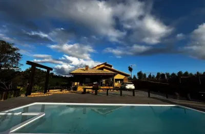 Chácara para temporada em guararema, ponte alta, 3 dormitórios, 1 suíte, 2 banheiros