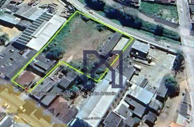 Terreno amplo com 2375 m² na geraldino campista, por r$ 2.800.000 - santo antônio - itajubá/mg