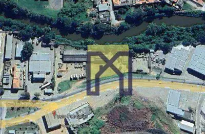 Terreno com 4400m² a venda na entrada da cidade, por r$ 3.200.000 - distrito industrial - itajubá/mg