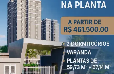 Apartamento na planta grand solaris unidades com 1 suíte e 2 quartos ou 1 suíte e 1 quarto