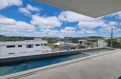 Casa  duplex com 4 dormitórios 04 suítes à venda no melhor condomínio clube de juiz de fora, 335 m² por r$ 2.290.000,00 - alphaville - juiz de fora/mg