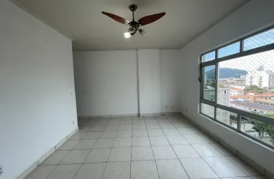 Apto 02 dorm. com dependência de empregada e garagem - marapé - santos / sp