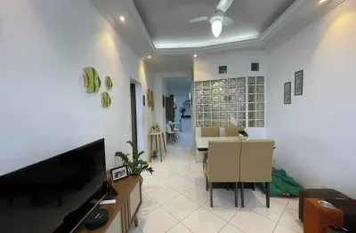 Apto 02 dorm. com suíte - térreo frente mar no embaré - santos / sp