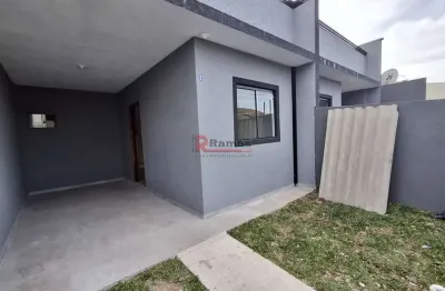 Casa com 2 quartos à venda na rua vadislau burginski varchaki, campo de santana, curitiba, 45 m2 por r$ 245.000