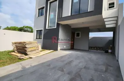 Casa com 3 quartos à venda na rua gentil antunes branco, santa felicidade, curitiba, 109 m2 por r$ 695.000