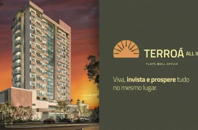 Flat na orla à venda, 42 m² por r$ 585.000 - plano diretor sul - palmas/to