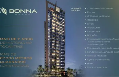 Apartamento com 2 dormitórios à venda, 77 m² por r$ 749.000,00 - plano diretor sul - palmas/to