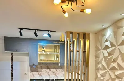 Cobertura duplex à venda 90m², por r$490.000 - vila scarpelli - santo andré/sp