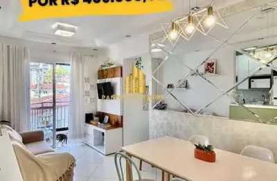 Apartamento com 3 dormitórios à venda, 62 m² - nova petrópolis - s.b.c/sp