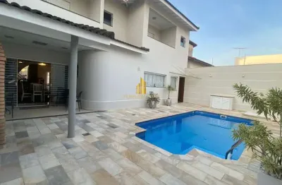 Casa com piscina e área gourmet, 298m² - parque dos pássaros - sbc/sp