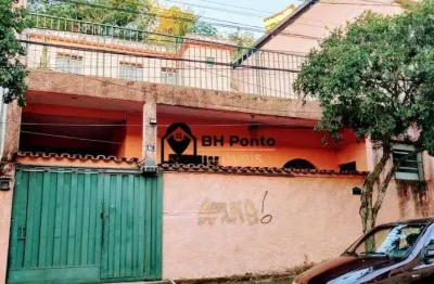 Casa a venda de 02 quartos, 02 barrações, ampla área, dom bosco , bh.